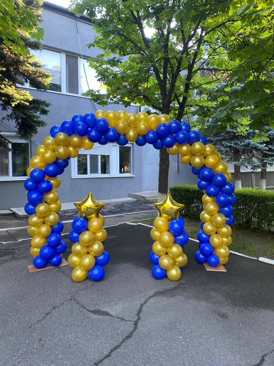 Оформлення відкриття на шкільній лінійці